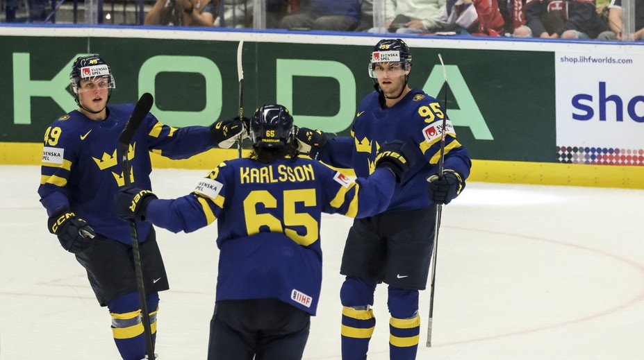 Švédové na MS nahání strach. Kádr nabitý hvězdami NHL ještě neprohrál