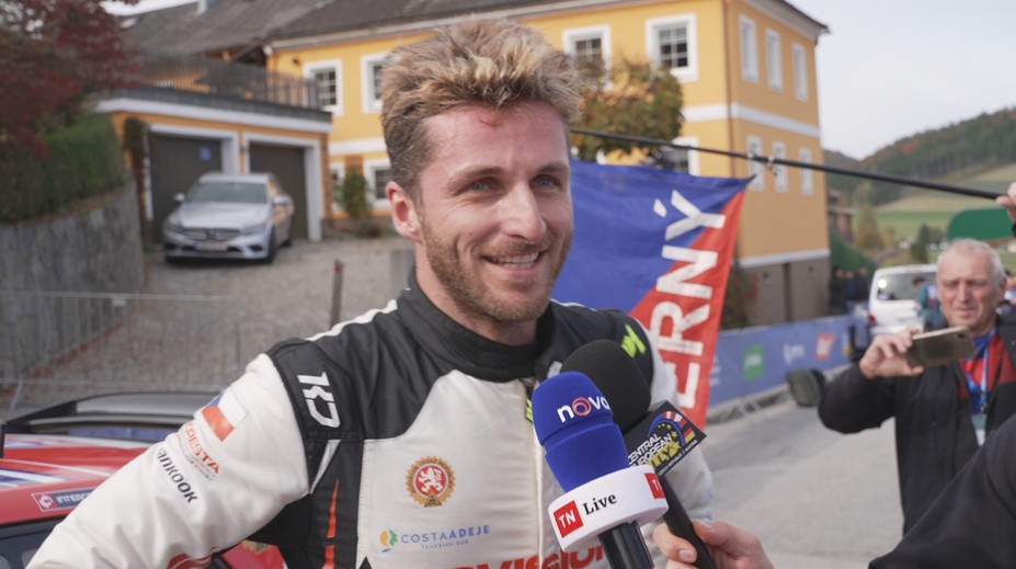 Černý po historickém vítězství ve WRC2: Hustý, nečekal jsem to, nejsem blázen