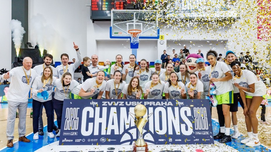 Královny opět na trůnu. Basketbalistky USK slaví 16. titul v  řadě