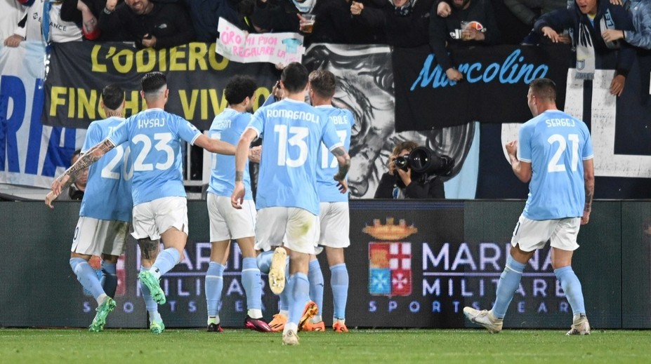 Lazio si pohrálo se Spezií jako kočka s myší, v Serii A si upevnilo druhé místo