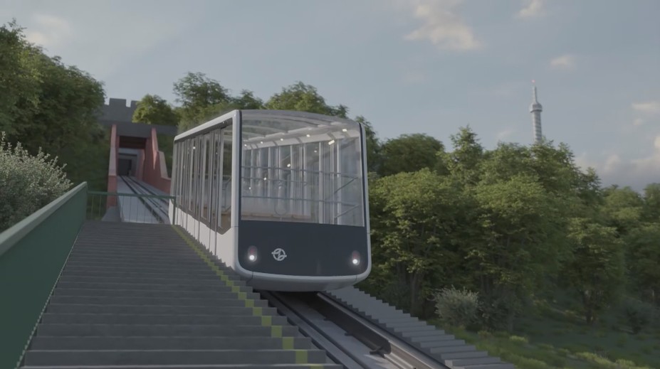 Petřínská lanovka má novou trať. První jízdy by mohly začít na podzim