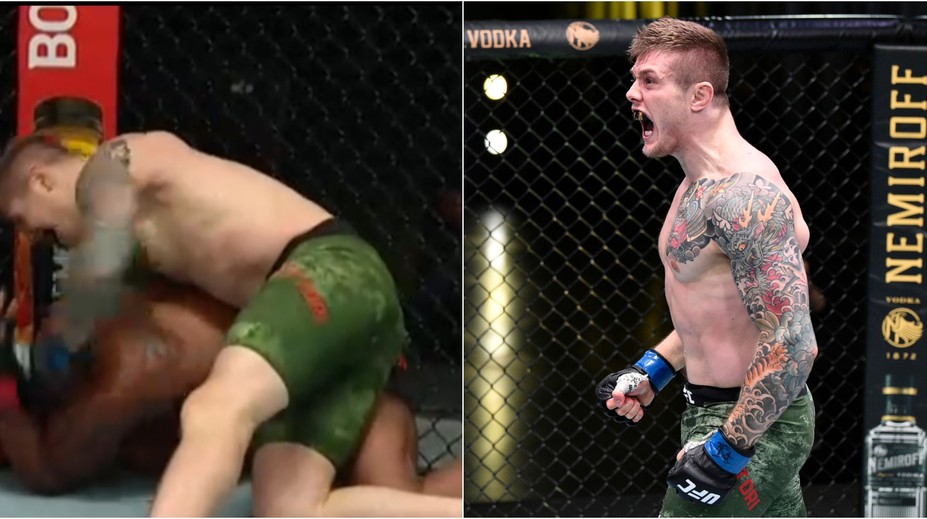 Fighter Vettori si odnáší bonus, za škrcení dostane přes milion