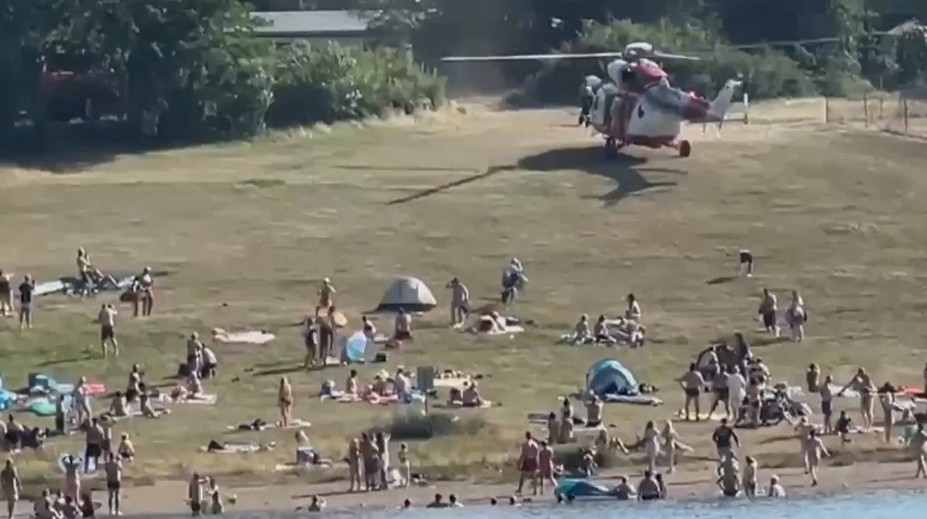 Velká pátrací akce na přehradě Hracholusky. Mladík zmizel pod hladinou