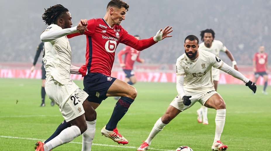 Lille předvedlo proti Nice parádní obrat, po výhře je v Ligue 1 třetí