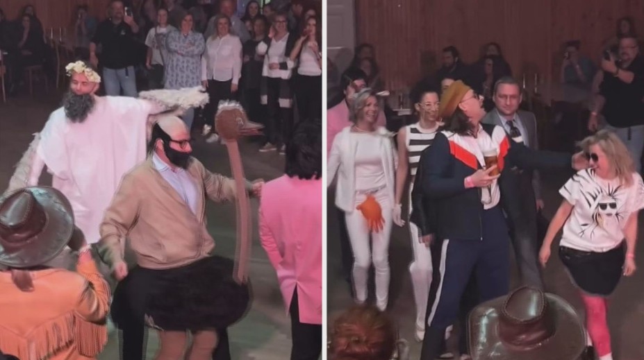 Bohuš z legendárního filmu zatančil na plese. Doprovodil ho doktor i koza