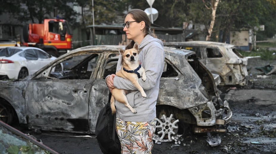 Kyjevem otřásly hlasité exploze. Město hlásí mrtvé a desítky zraněných
