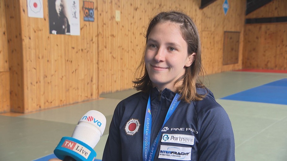 Po zlatu i gratulace od Krpálka. Píše mi, když se něco povede, říká česká judistka