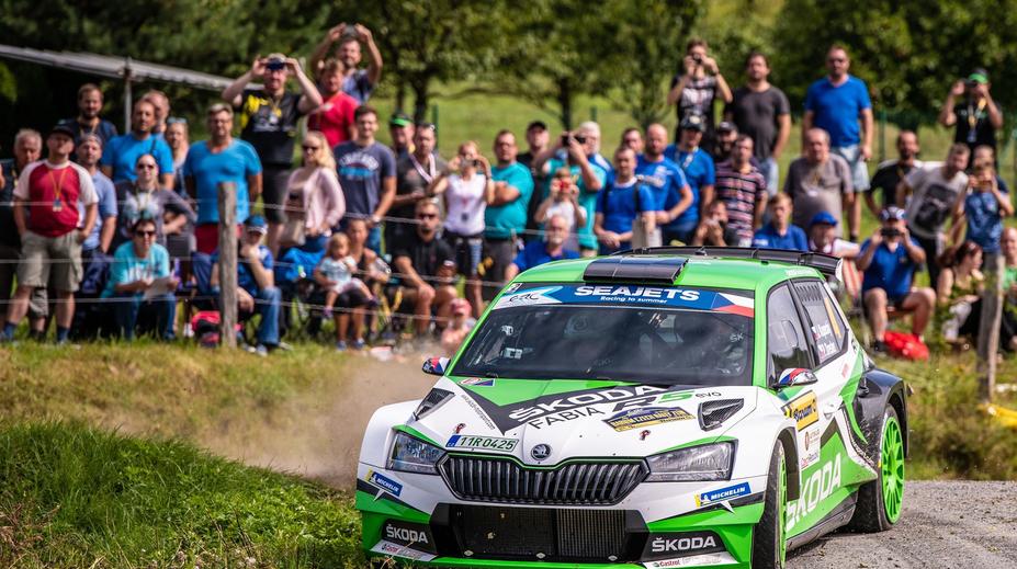 Ve Valašské rallye byl nejlepším Čechem Kopecký, zvítězil Grjazin