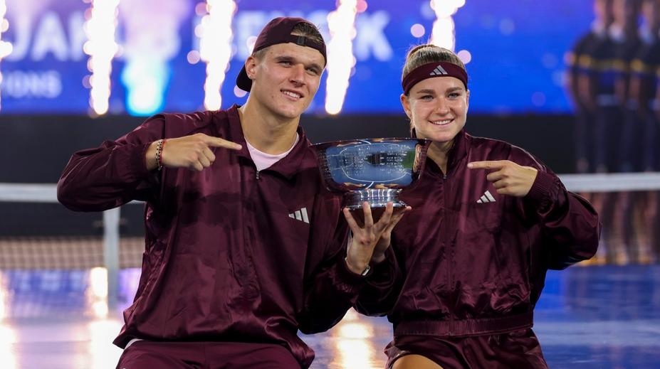 Teď už můžu ukončit kariéru. Menšík po grandslamovém triumfu s Muchovou vtipkoval