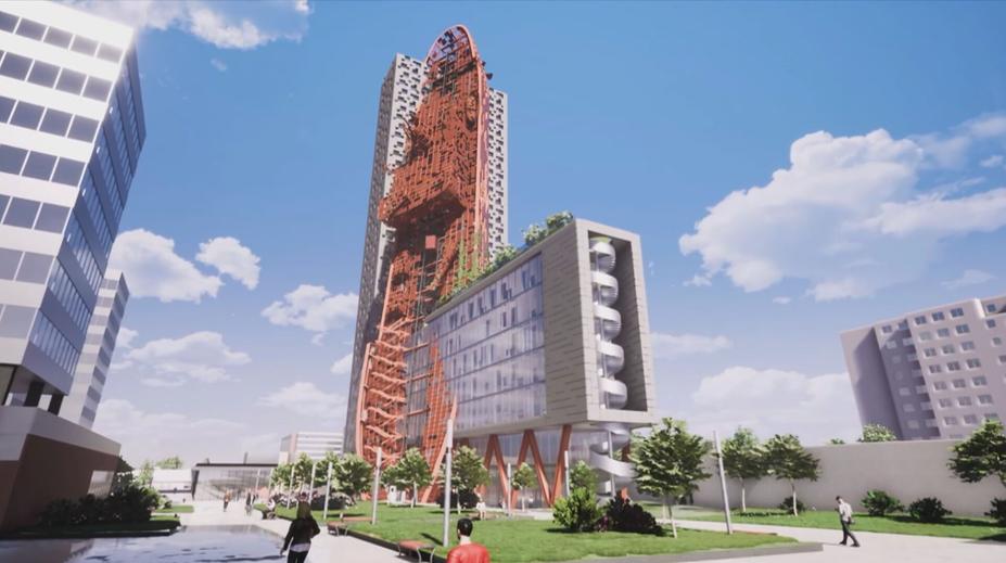 V Praze vyroste nová nejvyšší budova Česka. Projekt s lodí schválili radní