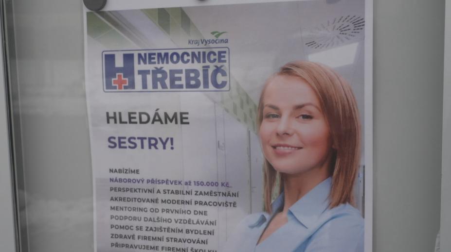 Situace v pelhřimovské nemocnici se zlepšuje. Kraj nabídne zdravotníkům bydlení