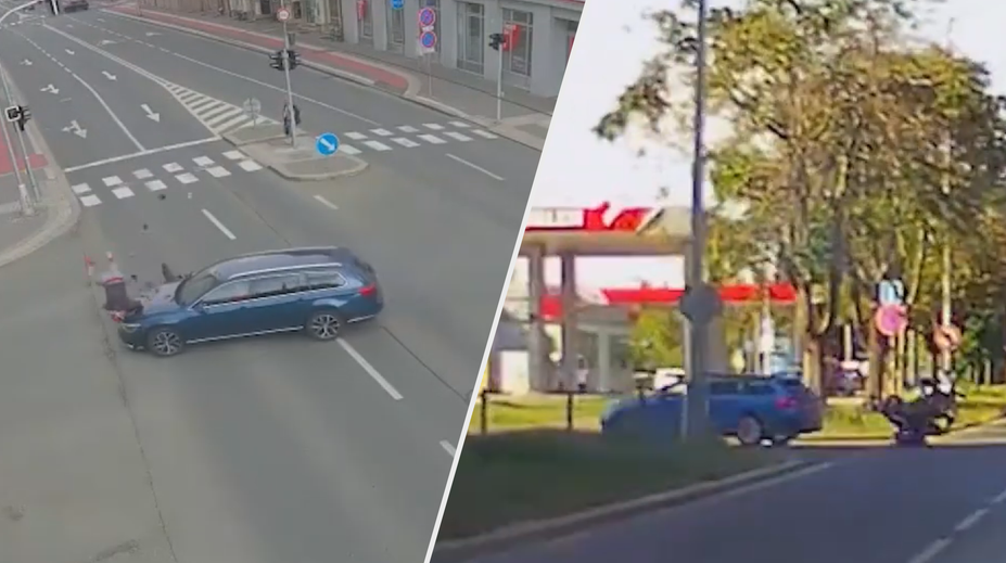 VIDEO: Podívejte se na záznam motorkářských karambolů z českých silnic