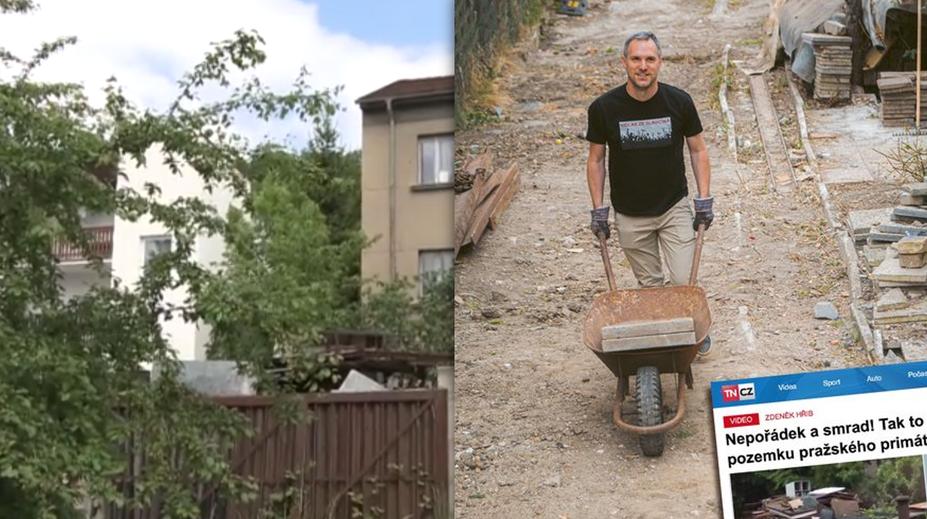 Hřib konečně uklízí. 15 měsíců poté, co na svinčík upozornila TV Nova