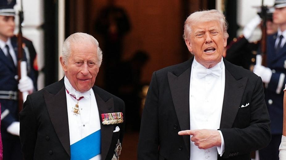 Trump a král Karel jsou bratranci, ukázala analýza. Prezident je nadšený
