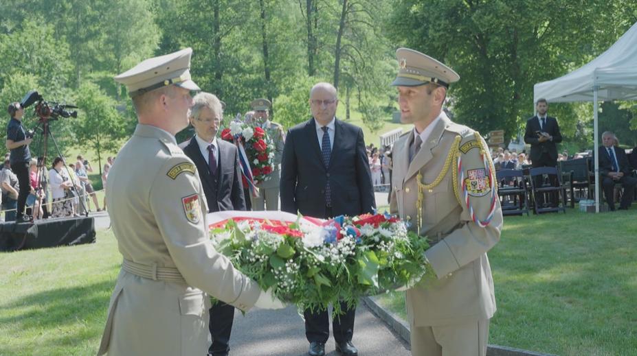 V Ležákách si připomněli smutné výročí. Před 81 lety vesnici vyhladili nacisté
