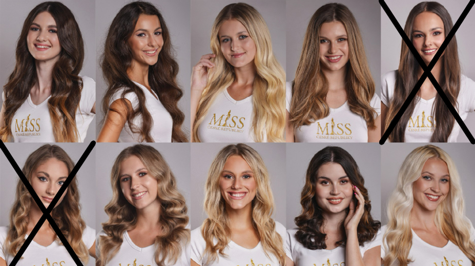 Boj o nejkrásnější Češku vrcholí. Do superfinále Miss ČR postupuje osm dívek