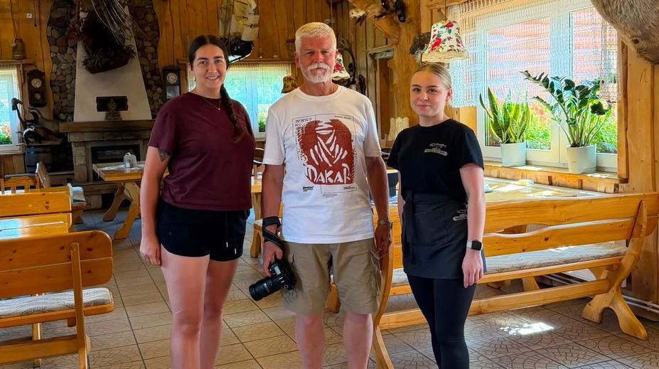 Pavel navštívil s foťákem polskou restauraci. Hrad místo jeho dovolené tajil