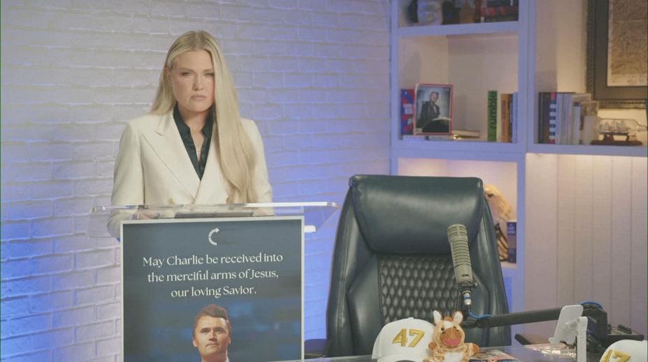 Vdova po Kirkovi poprvé veřejně vystoupila. Nevíte, co jste rozpoutali, vzkázala