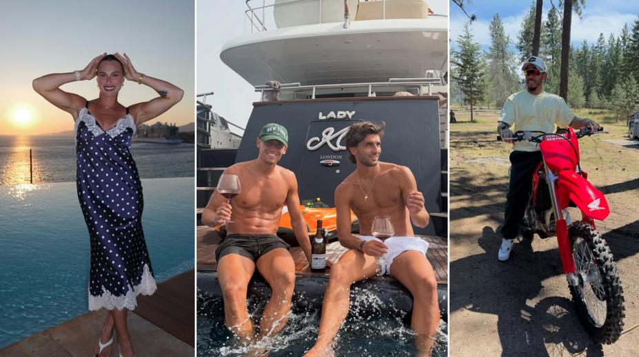 Moře, koncerty, svatba i pražská zoo. Takhle si světoví sportovci užívají prázdniny