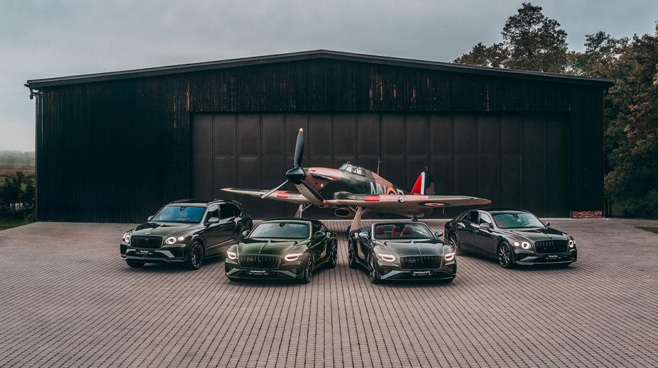 Bentley oslavuje české letce RAF. Na jejich počest postavilo čtyři unikátní vozy