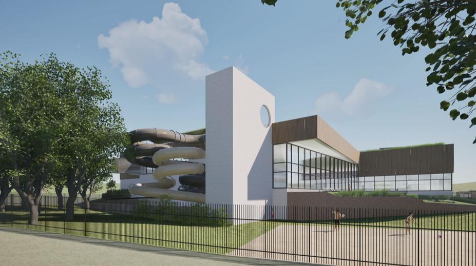 V Českém Krumlově vznikne nové aquacentrum. Starý bazén před rokem shořel