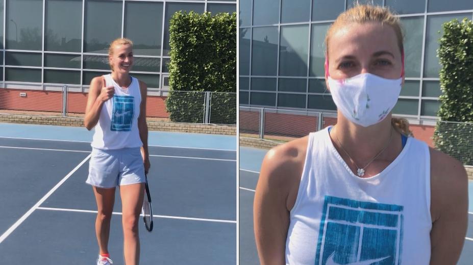 Kvitová v restart sezony nevěří. Tenis je hrozně globální, obává se