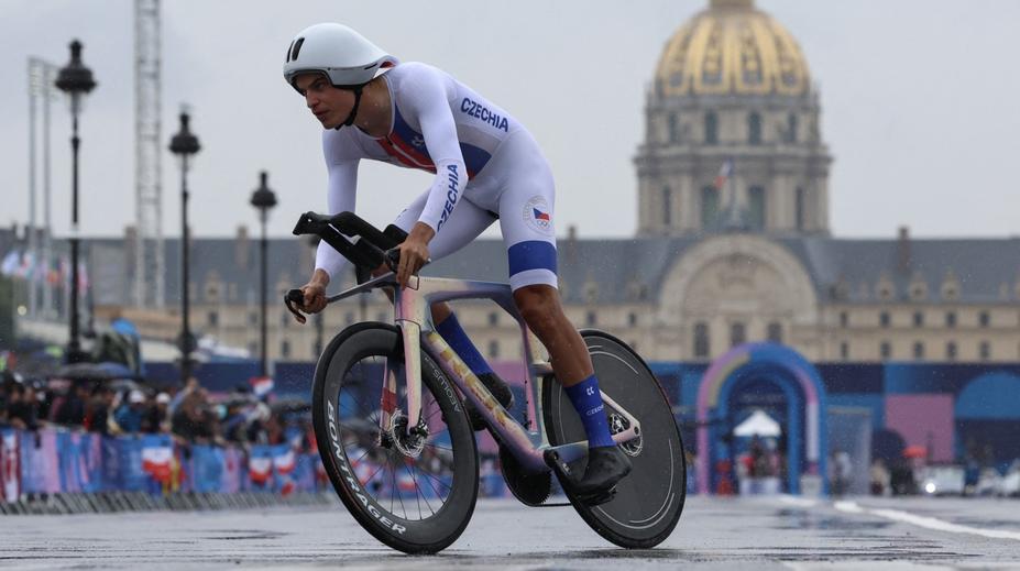 Kapky štěstí. Český cyklista Vacek na OH zářil v časovce