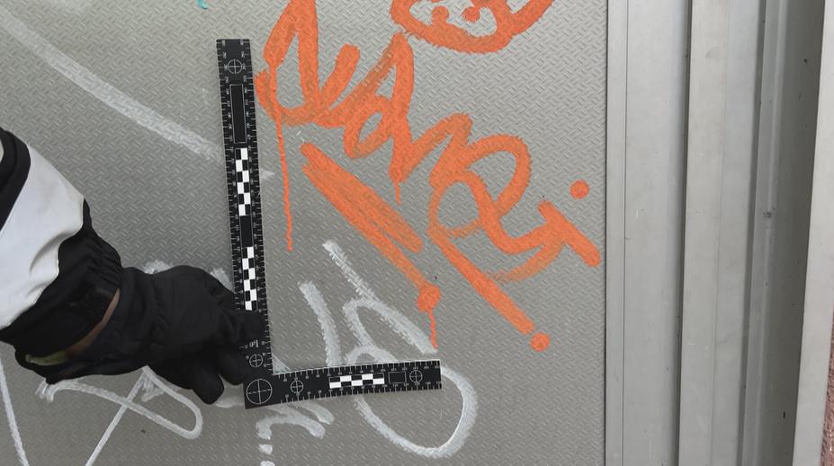 Policie dopadla sprejera rekordmana. Na svědomí má mít 400 nápisů