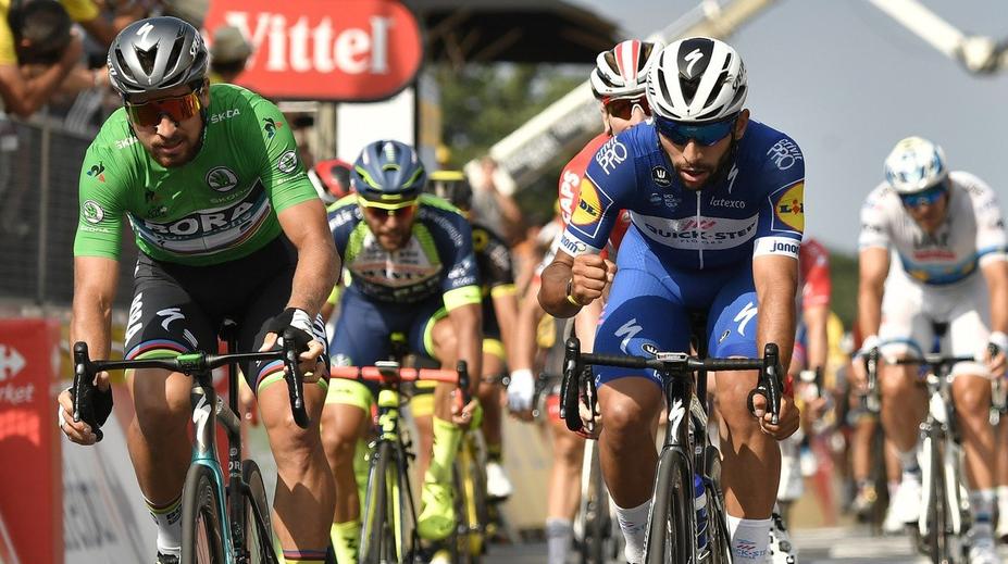 Sagan jen těsně druhý! Další vítězství slaví Kolumbijec Gaviria