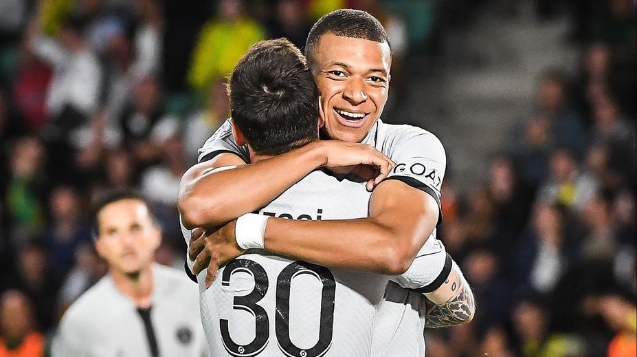 Mbappé dvakrát skóroval, Messi dvakrát asistoval. PSG má další výhru