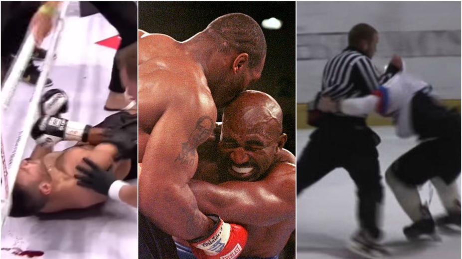 Top zkraty sportovců? KO zezadu, uhryznuté ucho, zbití sudí! VIDEA