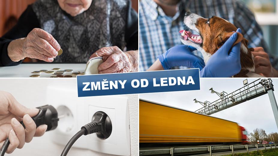 Vyšší mzdy, čipování psů i mýto. Co všechno je od Nového roku jinak?