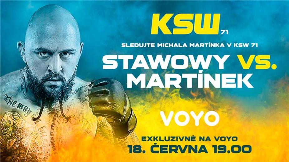 Martínek jde do boje v KSW. Jak jeho premiéru sledovat?