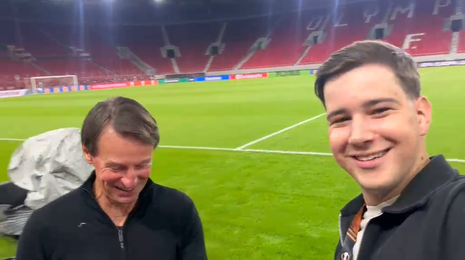 Se Spartou na zápas Evropské ligy: Reportér Novy ukázal stadion i hotel