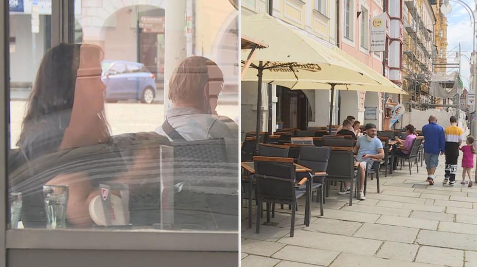 Zahrádky zabraly místo řidičům. Nábřeží budou okupovat až do září
