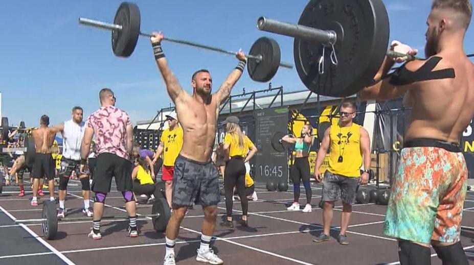 V Budějovicích začaly crossfitové Big Summer Games. Zúčastnil se i Procházka