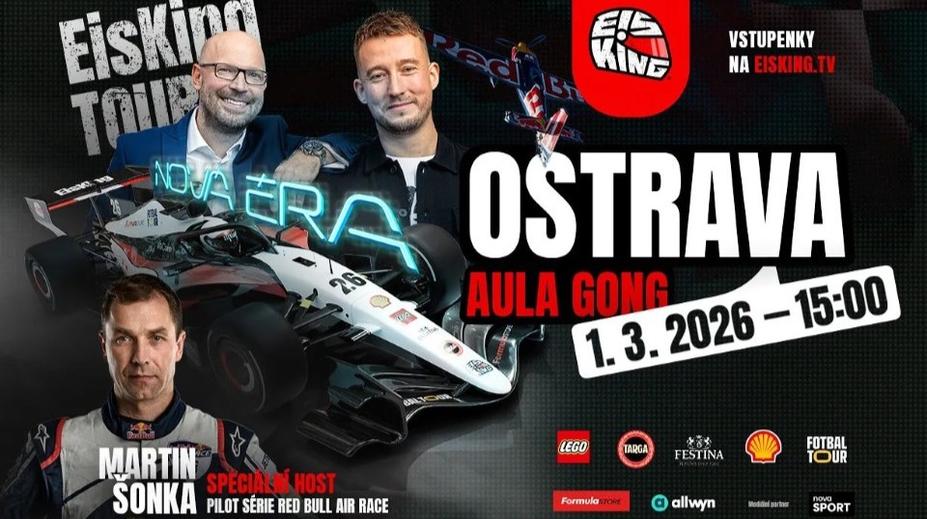 Ostrava uvidí EisKing. Experti Nova Sport rozjedou debatu o budoucnosti F1
