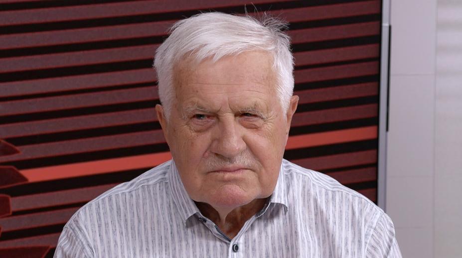 Moderátorka vytočila exprezidenta Klause: Jste diktátor? ptal se kvůli Ukrajině