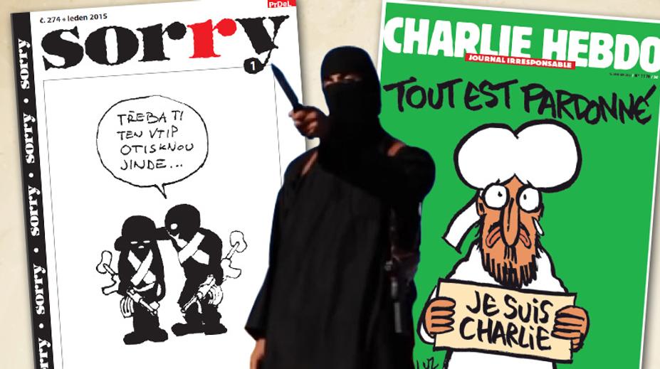 Český časopis si utahuje z islámu. Dopadne jako Charlie Hebdo?