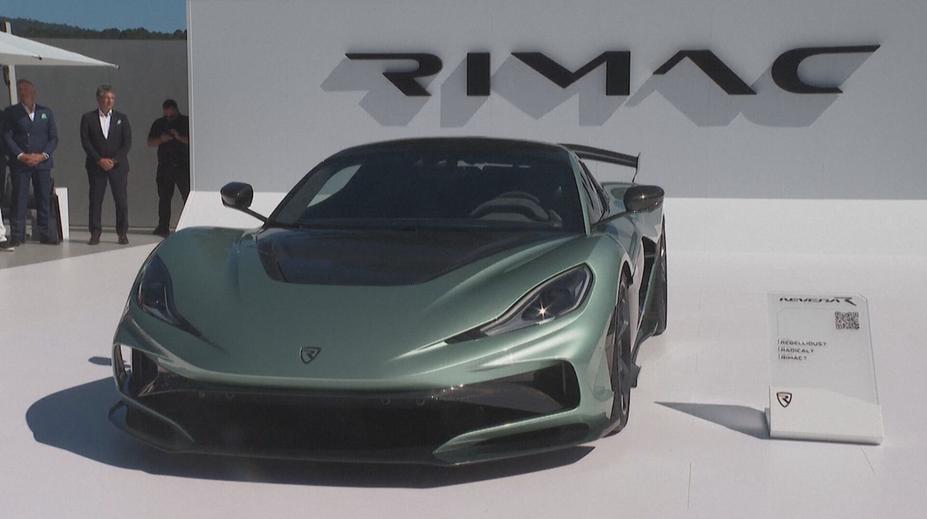 V kalifornii proběhla výstava superaut. Největší zájem vzbudil Rimac Nevera