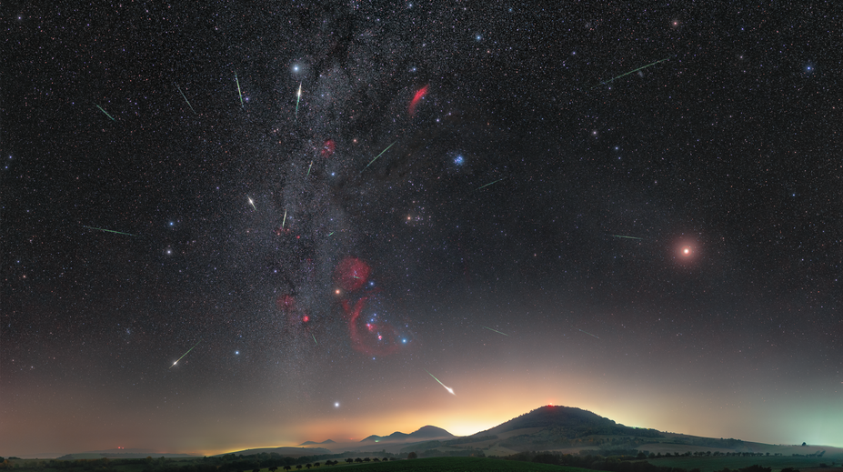 Česko čeká nebeská podívaná. Oblohu brzy rozzáří meteorický roj