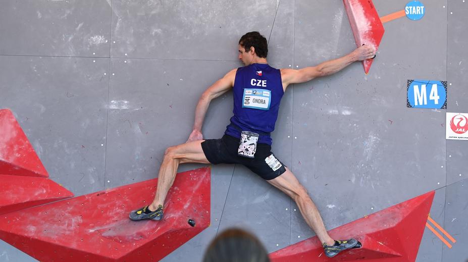 Ondra skončil na MS v boulderingu v semifinále. Žádná ostuda to nebyla, říká