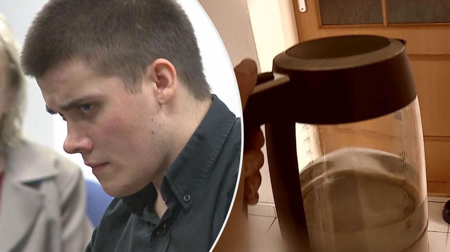 Opařil spícího spoluvězně horkou vodou. Pobyt v cele si prodlouží
