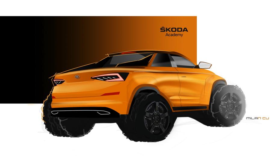 Podivná studie Škody. Z Kodiaqa staví monstrum na obřích kolech!
