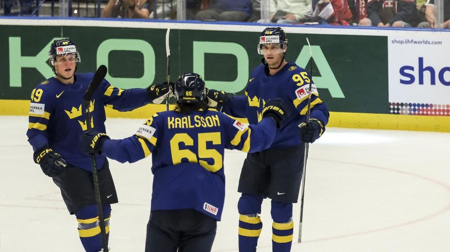 Švédové na MS nahání strach. Kádr nabitý hvězdami NHL ještě neprohrál