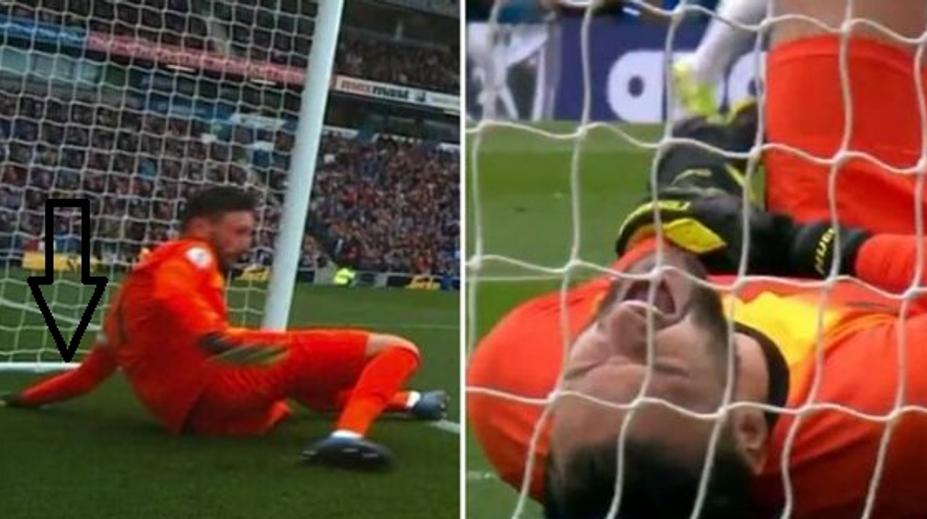 Ošklivé zranění brankáře Tottenhamu! Při zápase si vykloubil loket. VIDEO