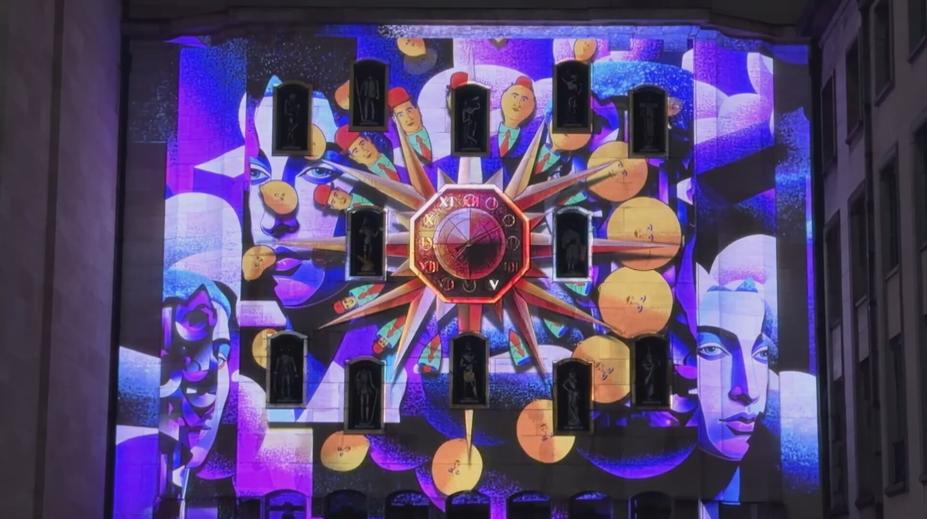 Hologramy, umělecké instalace a světelné produkce. V Bruselu se konal Bright Festival