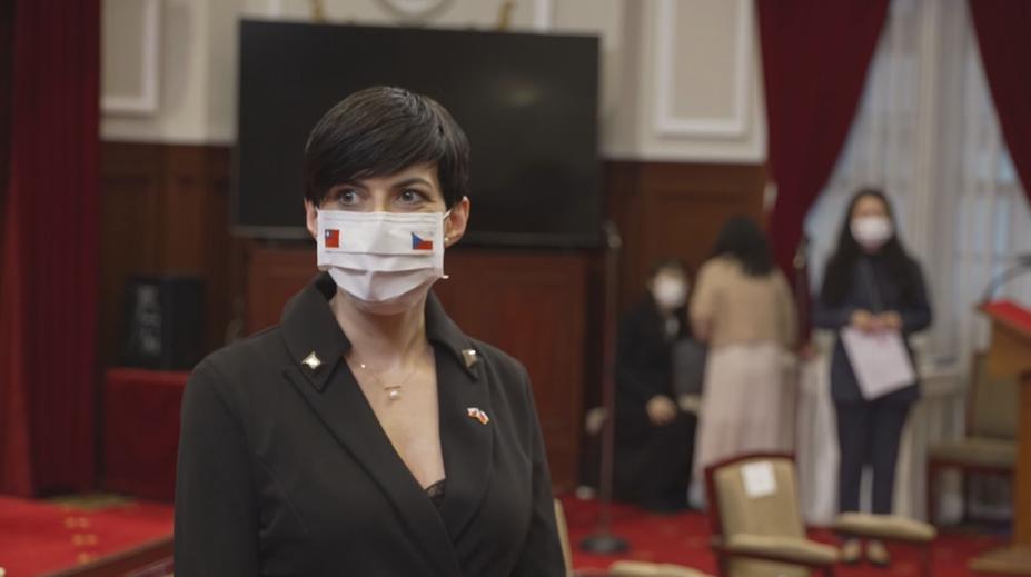 Pekarová Adamová se v Tchaj-wanu sešla s prezidentkou a premiérem