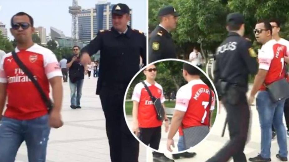 Stůjte, ty dresy nejsou vhodné! Policie v Baku řeší fandy Arsenalu