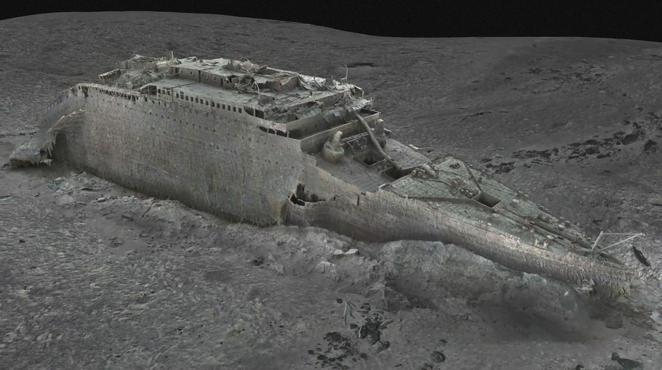 Titanic jako ve skutečnosti. Digitální model nabízí dechberoucí pohledy